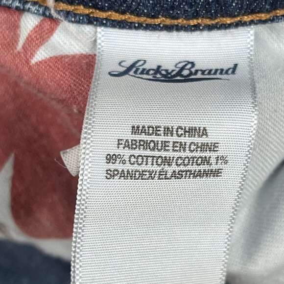 Lucky Brand Jeans Womens 2 Blue Sofia Boot Faded Low Rise Stretch - Picture 5 of 10